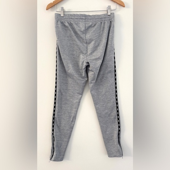 Victoria's Secret PINK Women's Small Jogger Track Pants Skinny Zip Ankle Gray - Picture 7 of 10